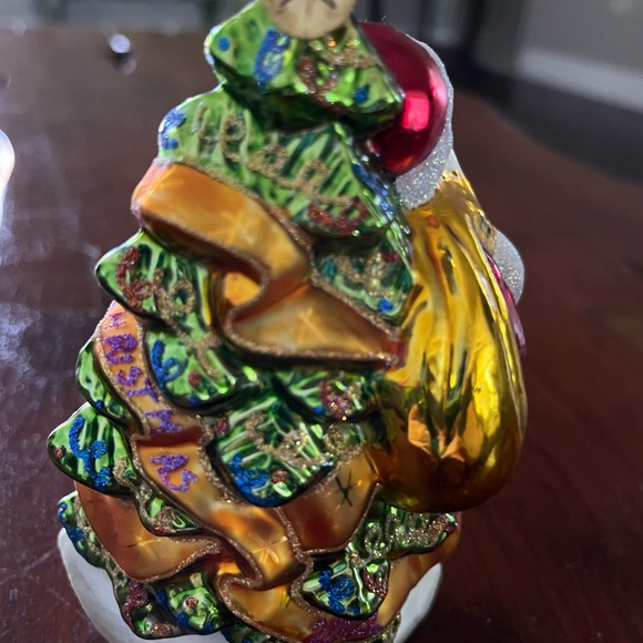 Festive Santa Claus Ornament with Gifts - Picture 3 of 6